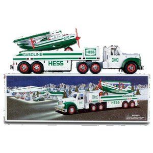 Vintage Hess Toy Truck and Airplane Released 2002 (New in Box)